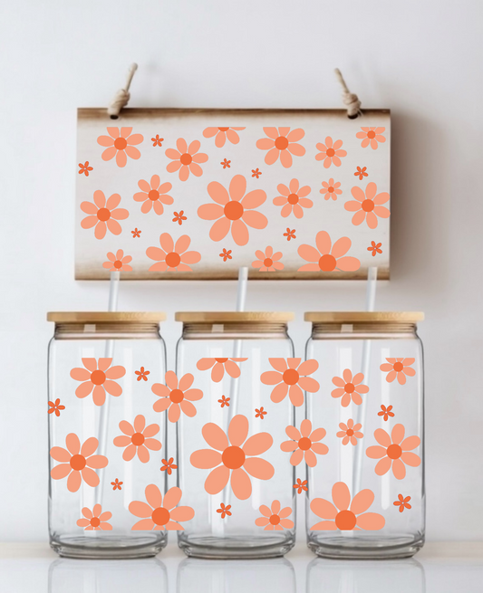 Y8 Spring Daisies UV DTF Wrap