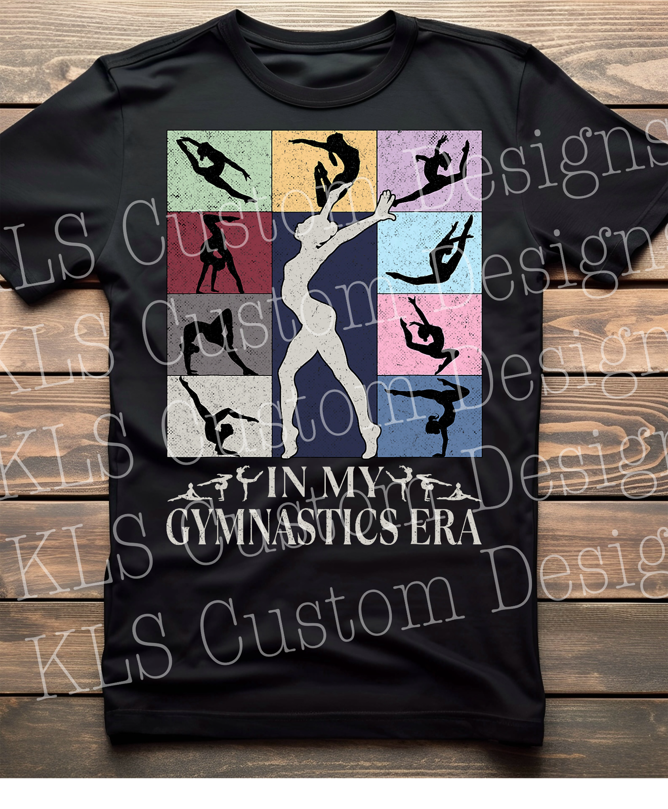 Gymnast Era Ready To Press DTF Print