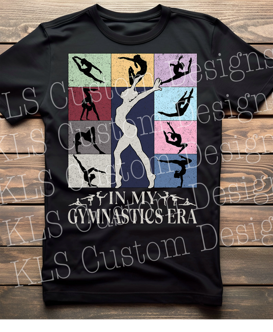 Gymnast Era Ready To Press DTF Print