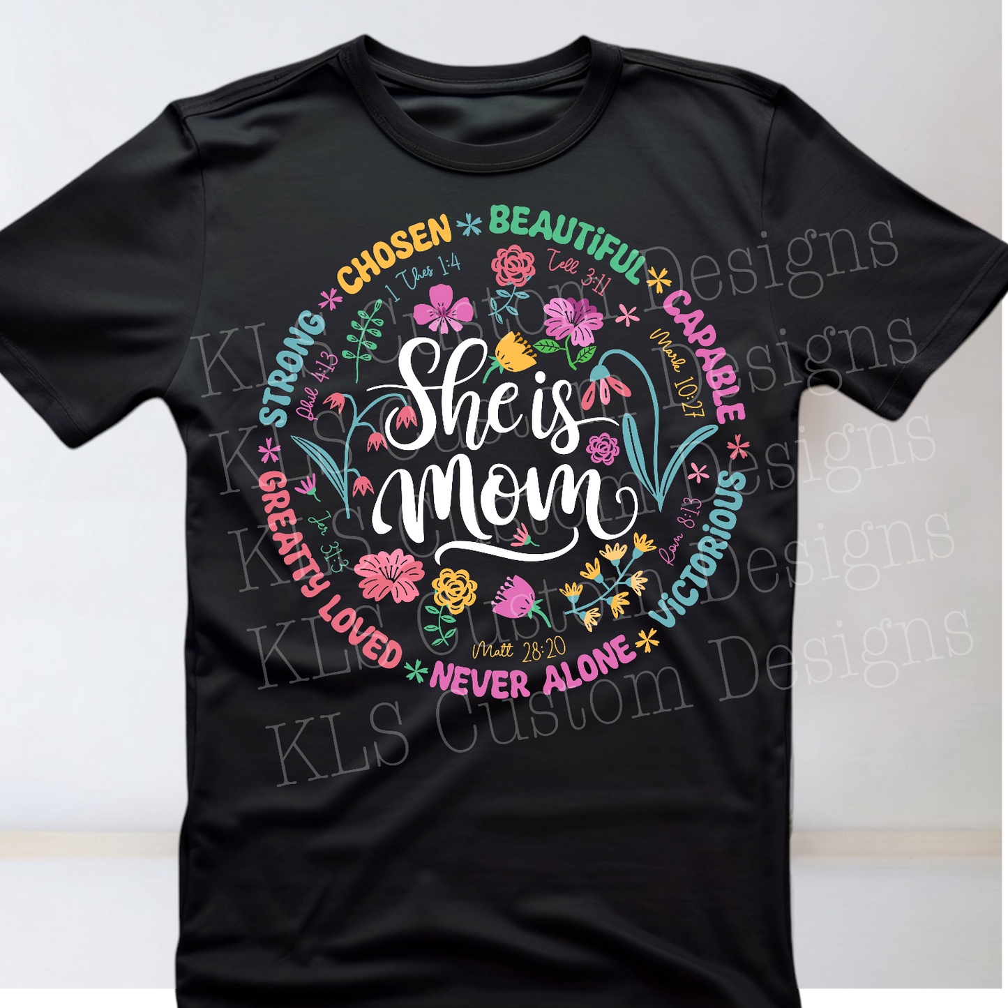 She Is Mom Ready To Press DTF Print