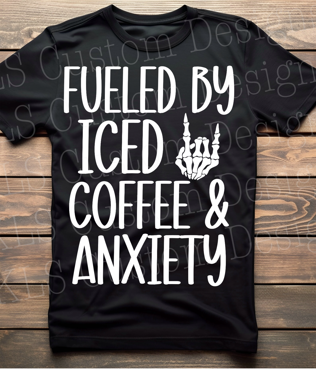 Fueled By Anxiety & Ready To Press DTF Print