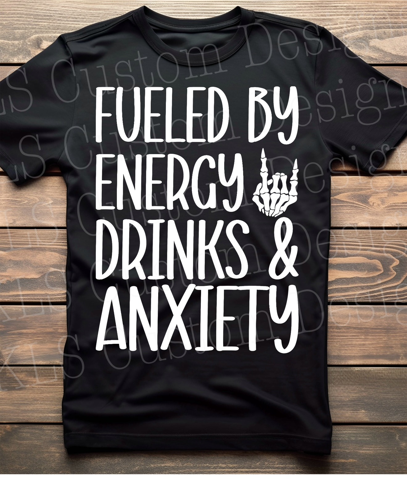 Fueled By Anxiety & Ready To Press DTF Print
