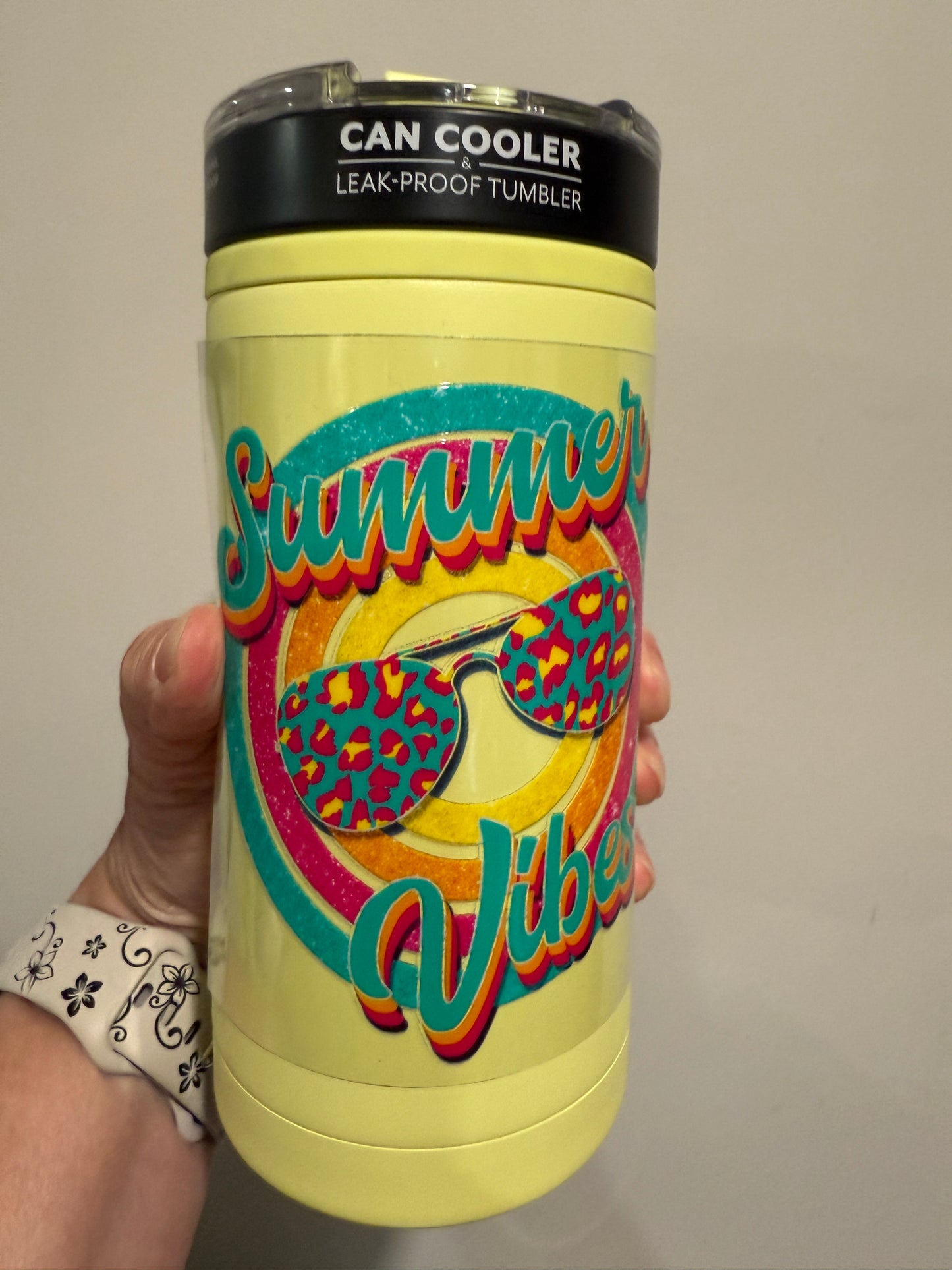 12B Summer Vibes 4” Tall Decal