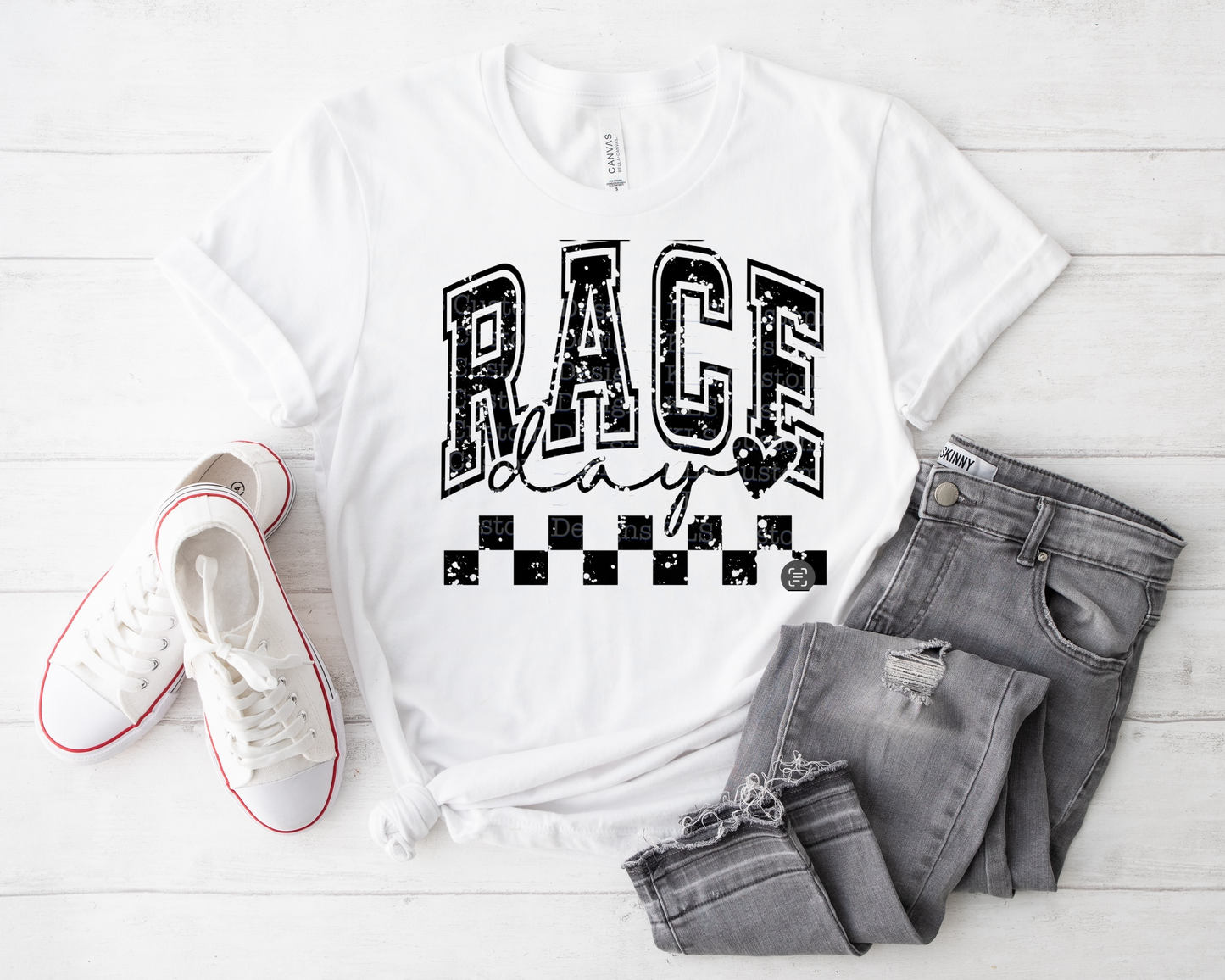 Race Day Ready To Press DTF Print