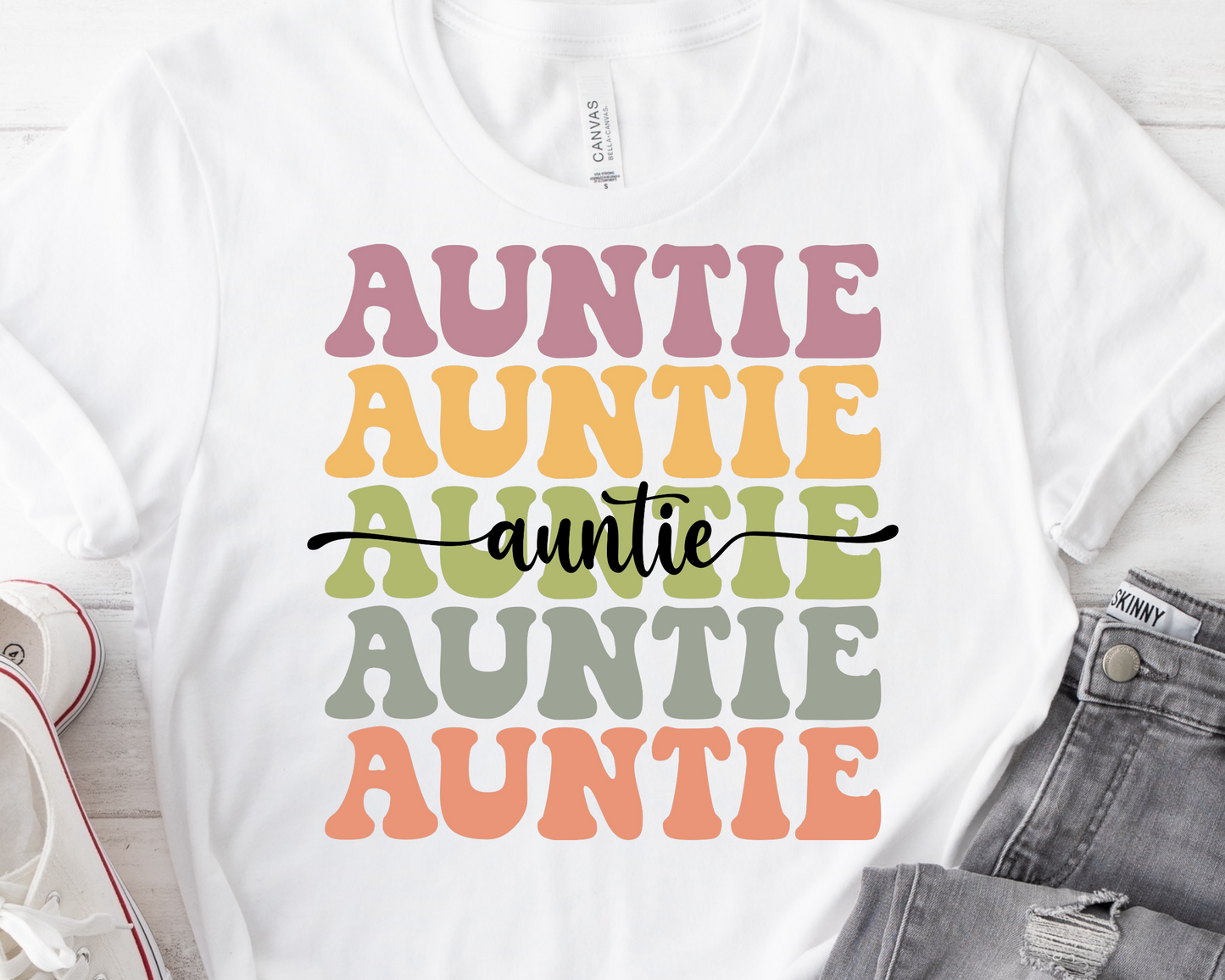 Auntie Ready to Press DTF Print