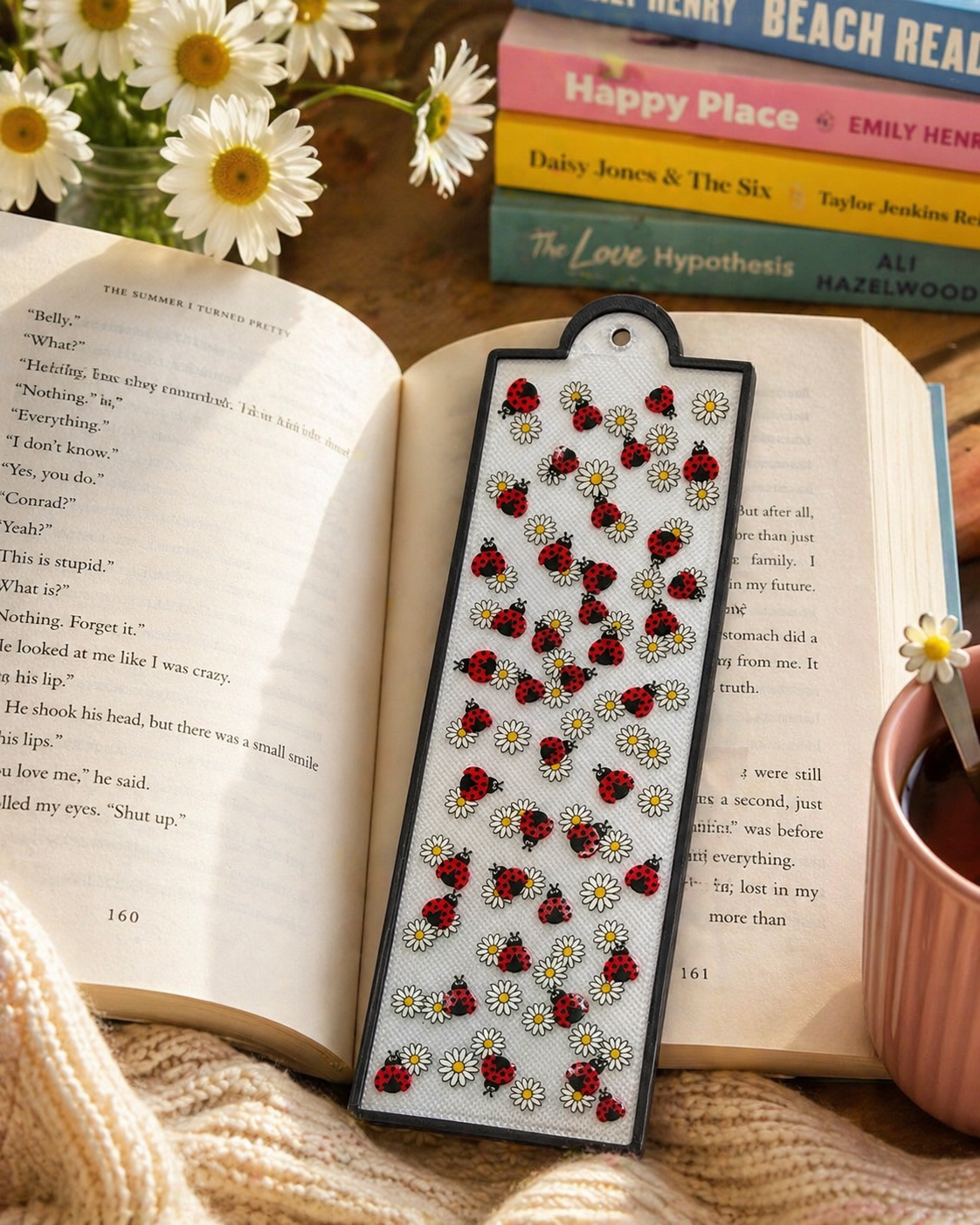 5R Ladybug Daisies UV DTF Pen Wrap