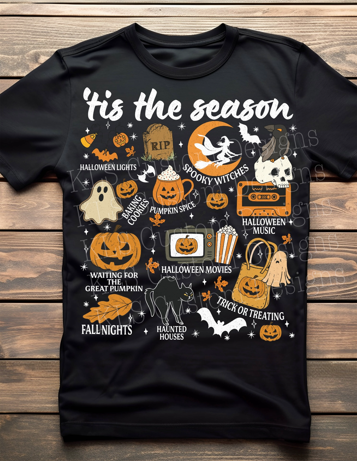 Tis The Season Halloween Ready To Press DTF Print