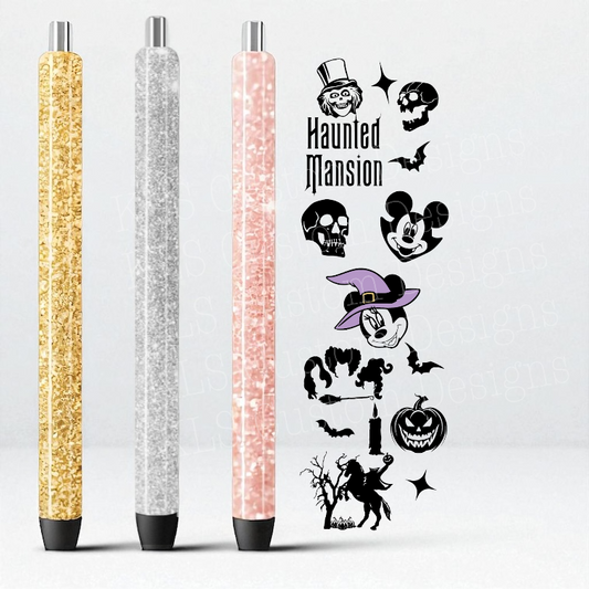 Haunted Mouse UV DTF Pen Wrap